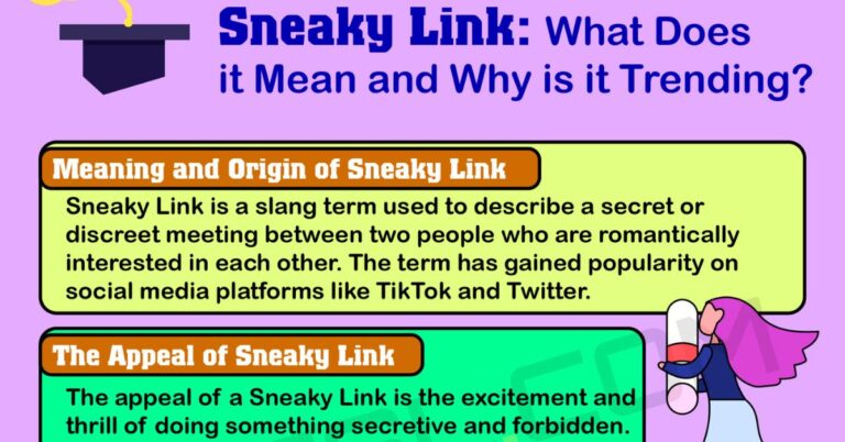 Sneaky Link Meaning, Origin and Examples 1 Sneaky Link Meaning